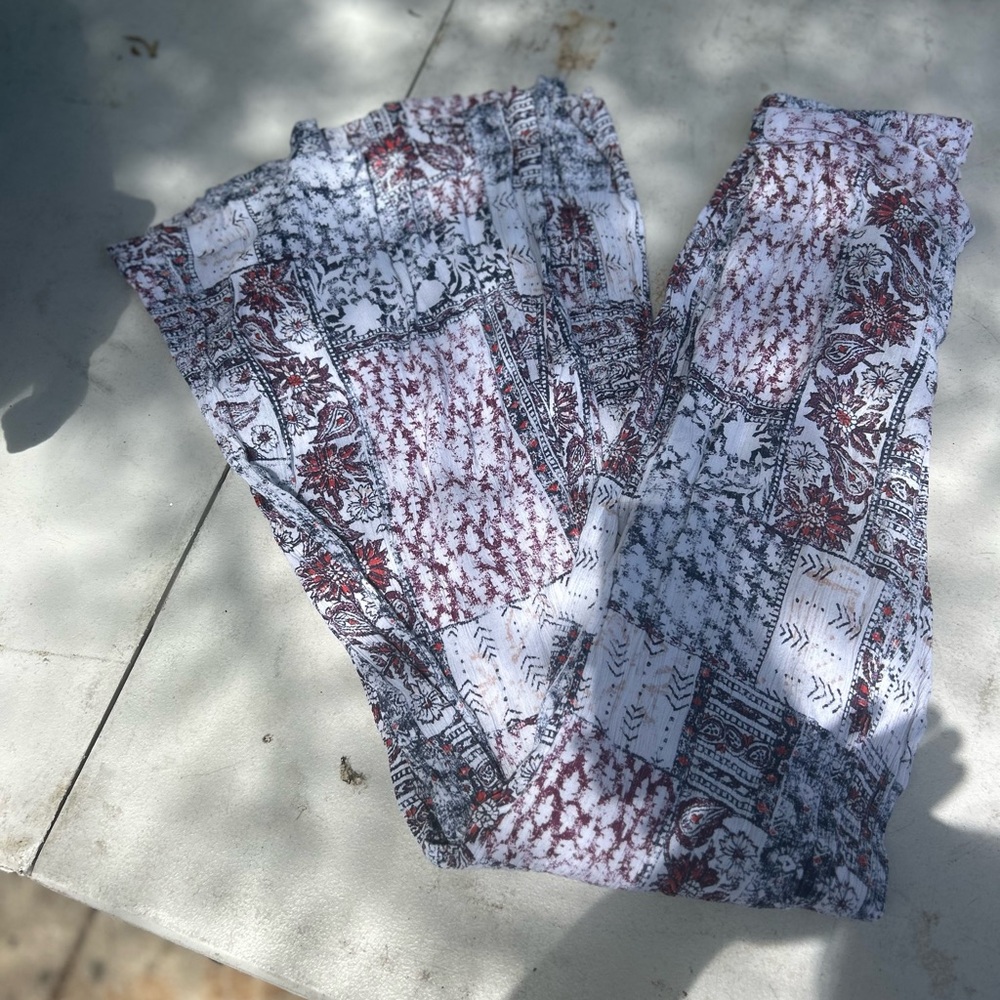 Bohemian Patchwork Pants